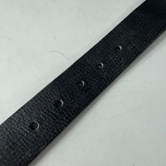 Harley Davidson Sequined Official Black Leather Belt, Size 38 - Picture 6 of 12